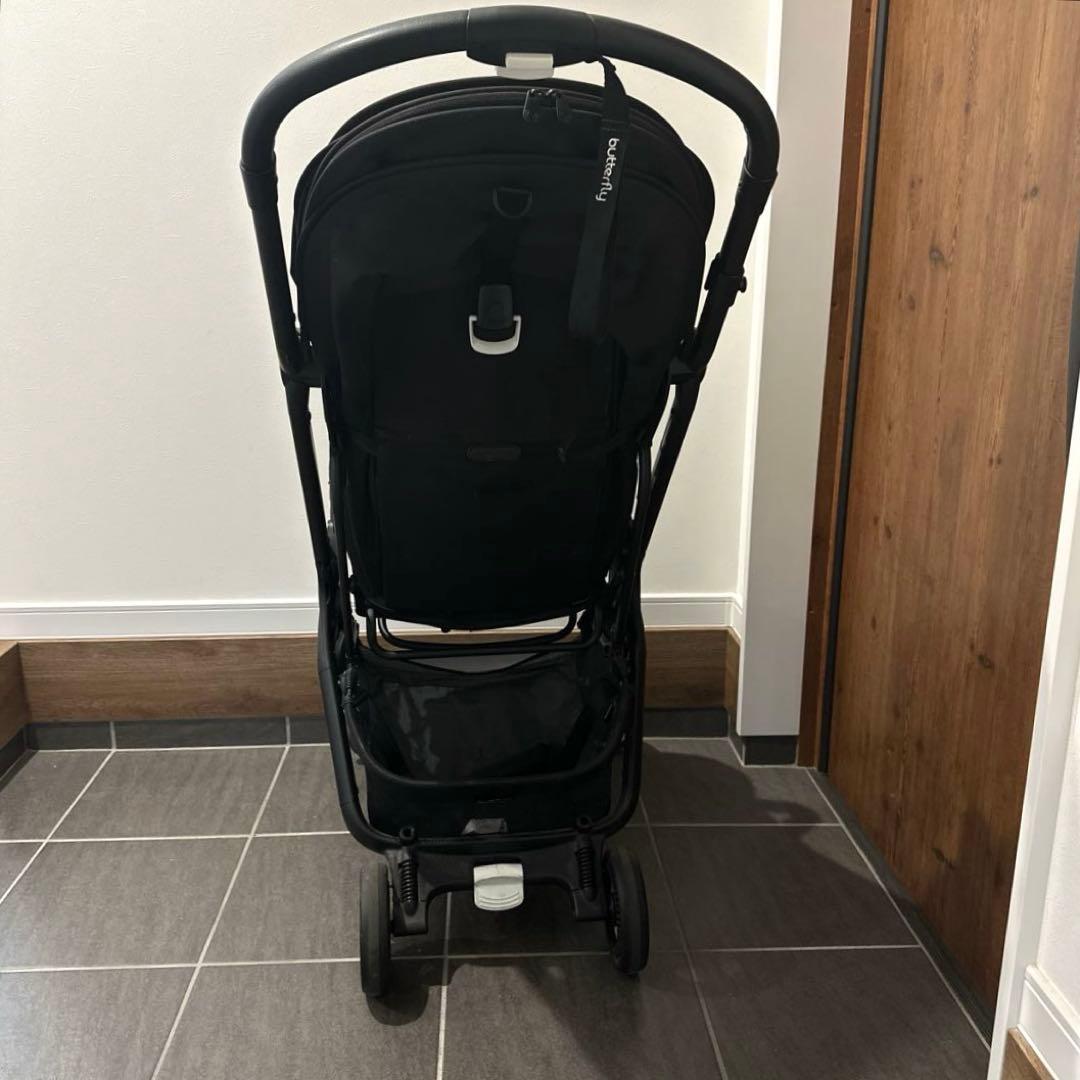 バガブー バタフライ ベビーカー　ミッドナイトブラック