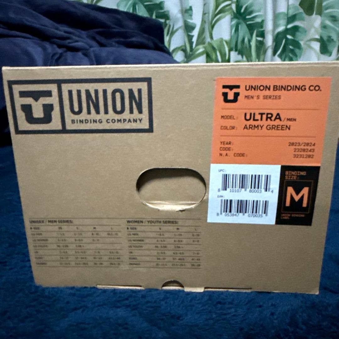 【ジュン】UNION BINDINGS ULTRA Mサイズ