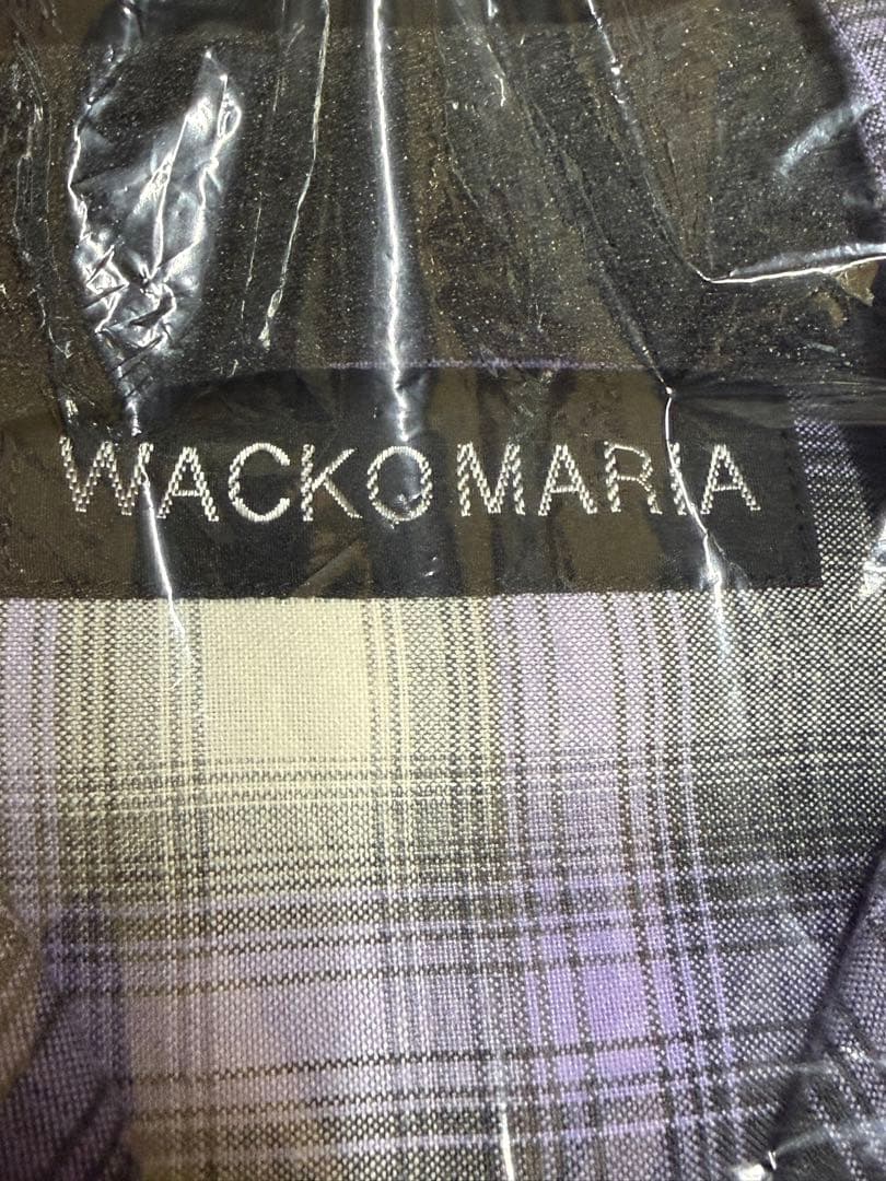 WACKO MARIA　ワコマリア　オンブレチェックシャツ