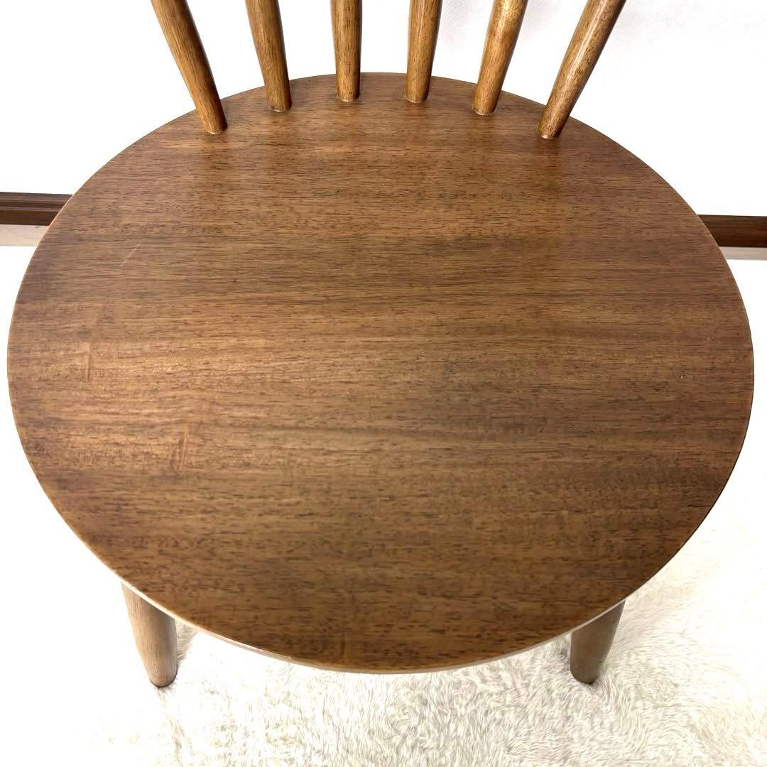 ニトリ NITORI 木製 ダイニングチェア スピンドルバック DC NUTS