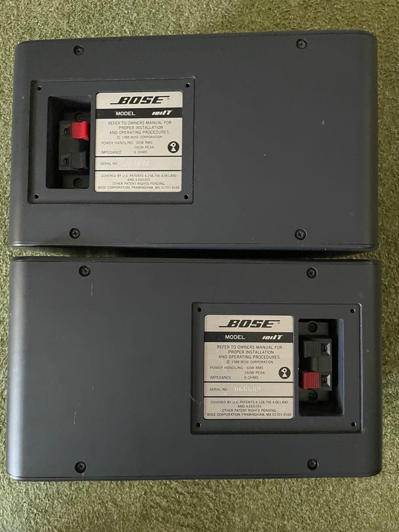 【良品】BOSE 101IT イタリアーノ　シリアル連番鳥マークスピーカー