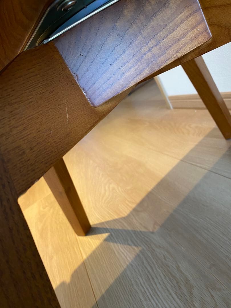 【訳あり品】ダイニングチェア 完成品 北欧 リビングチェア 回転式 ①