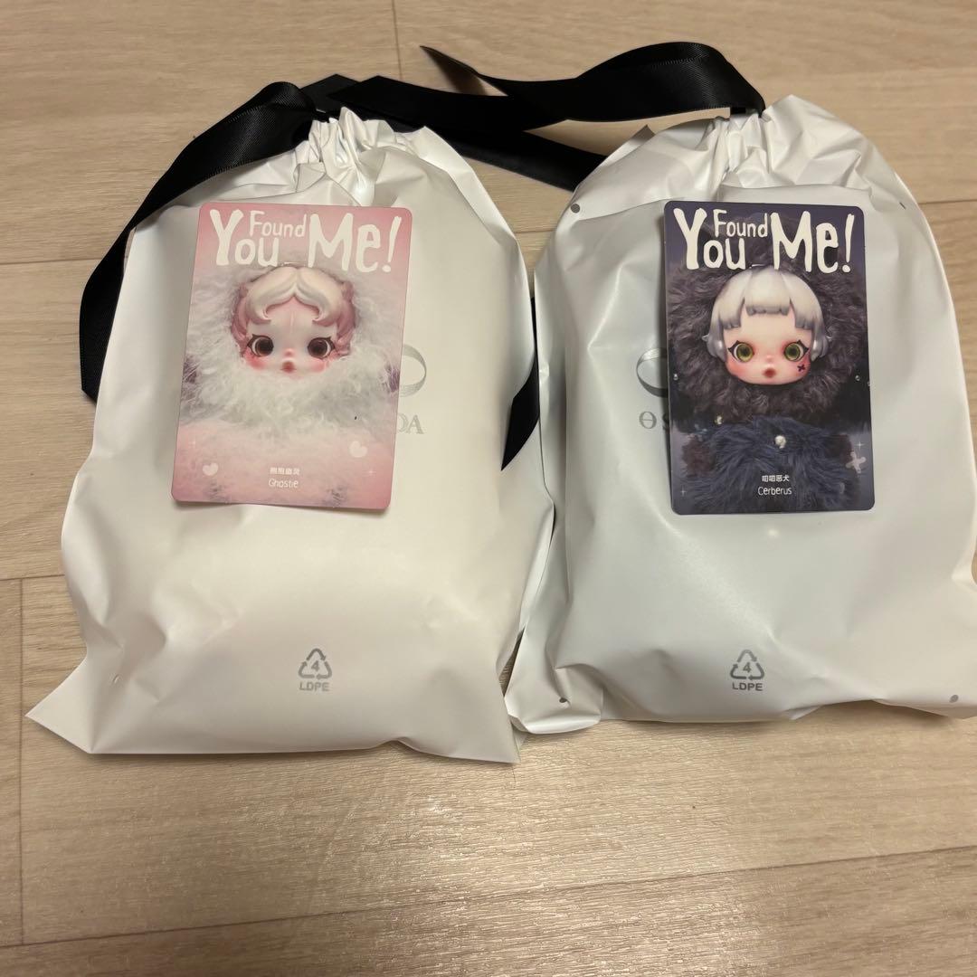 スカルパンダ YouFoundMe 新品 popmart