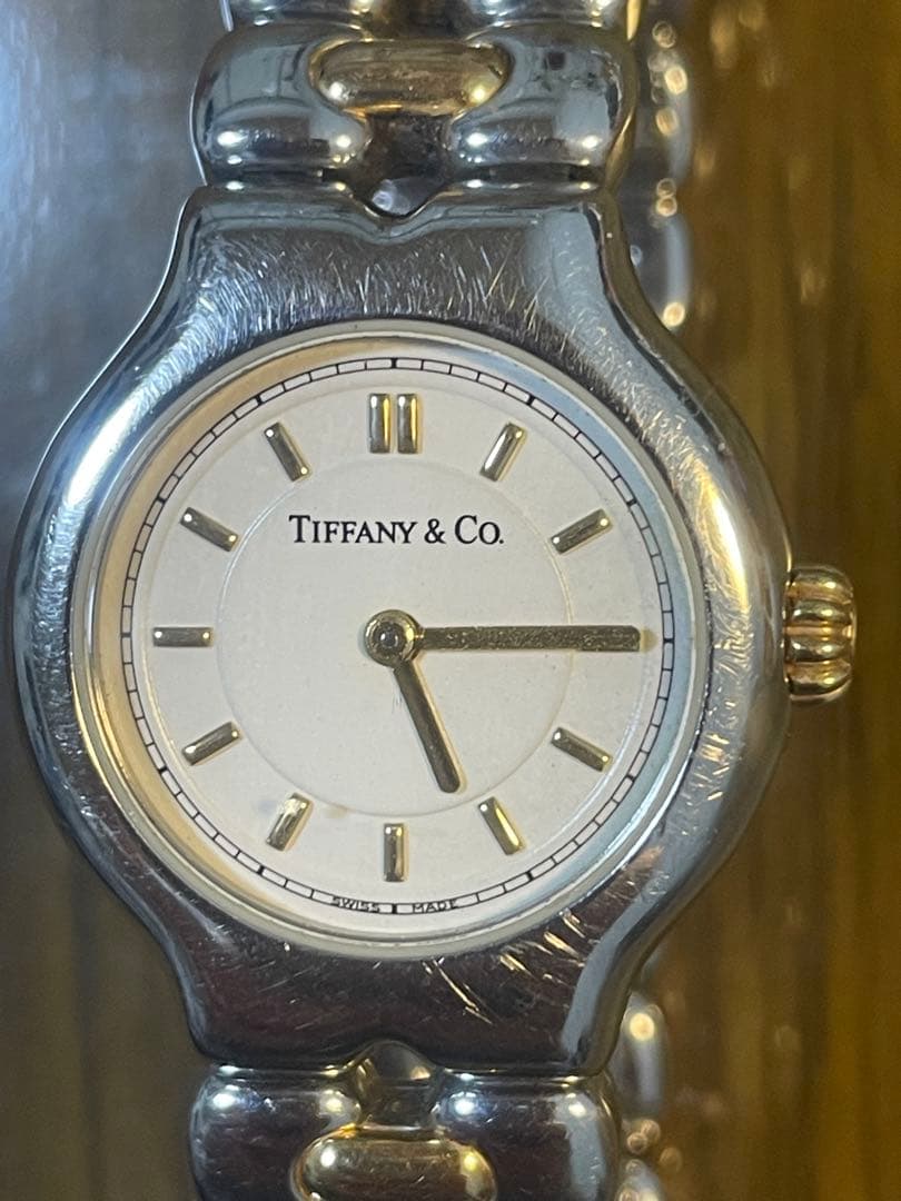 Tiffany & Co. アナログ腕時計 シルバー/ゴールド18K