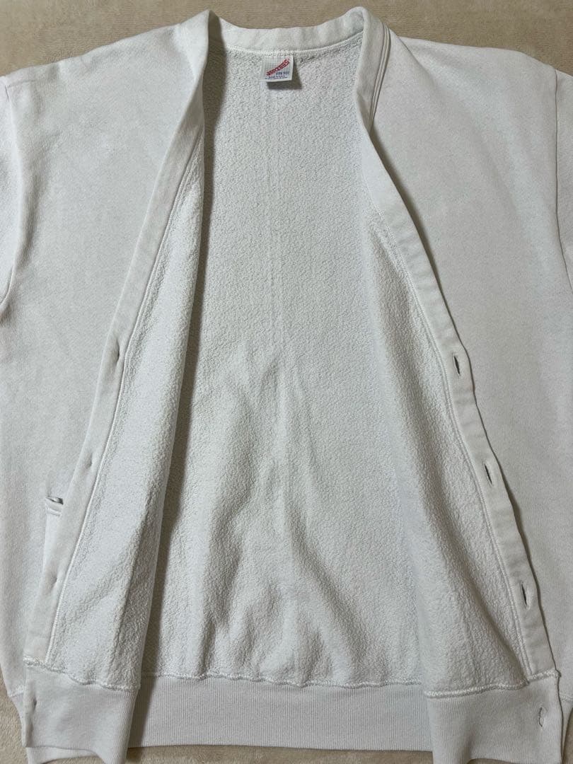 jerzeese 90s スウェットカーディガン メンズ　ジャージーズ