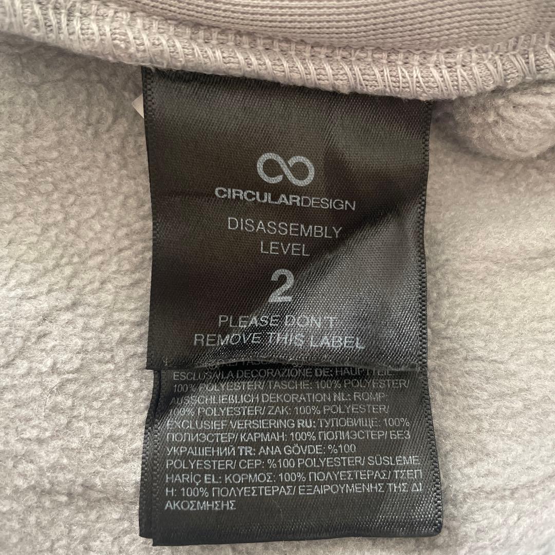 USモデル ノースフェイス ポーラテックフリースパンツグレー 海外S (M相当）