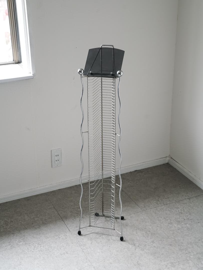 90's ポスモダン ウェーブ CDラック/収納 スタンド