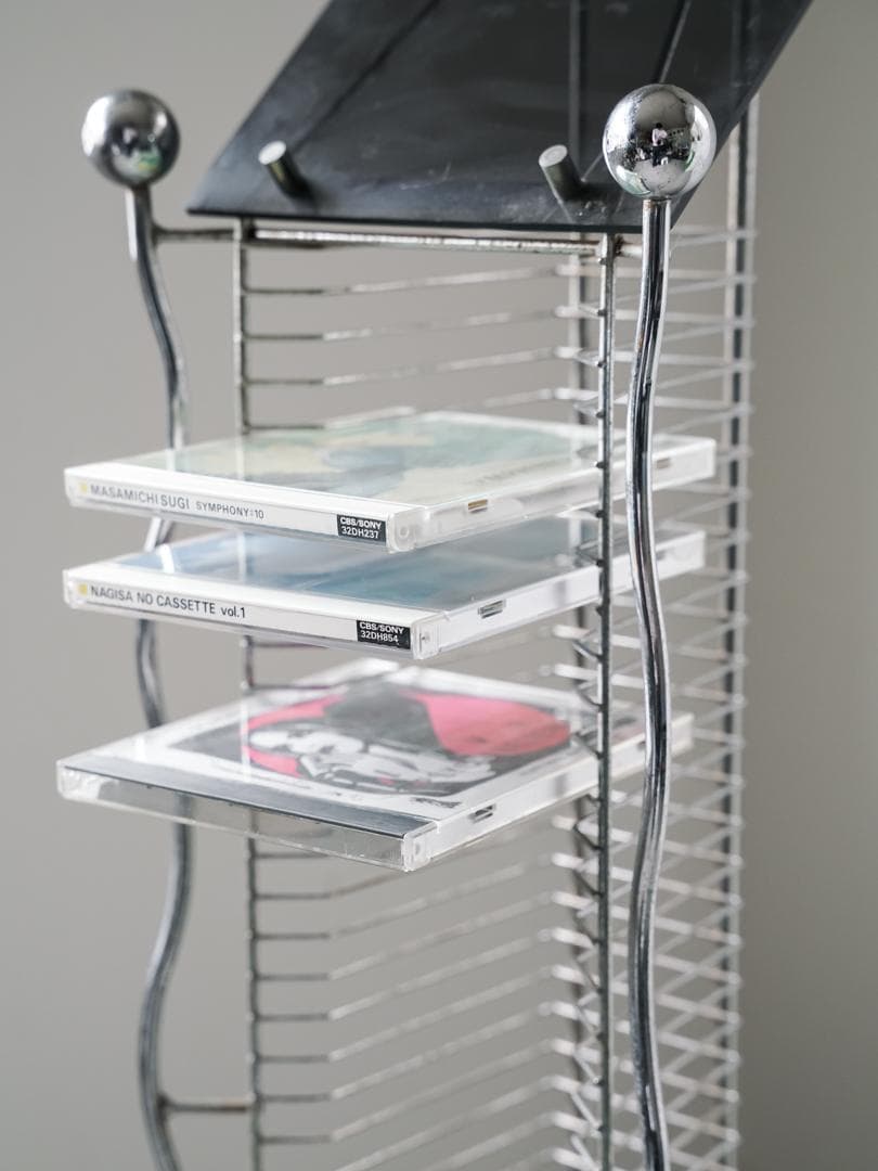 90's ポスモダン ウェーブ CDラック/収納 スタンド