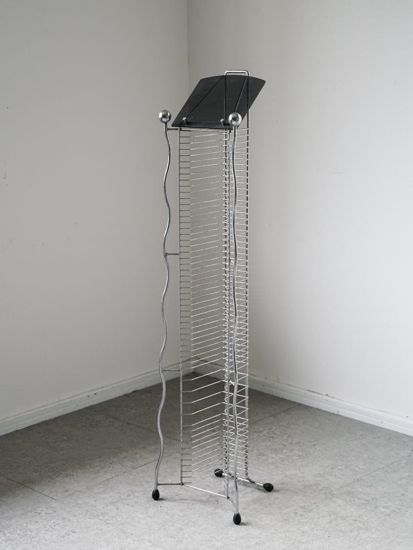 90's ポスモダン ウェーブ CDラック/収納 スタンド