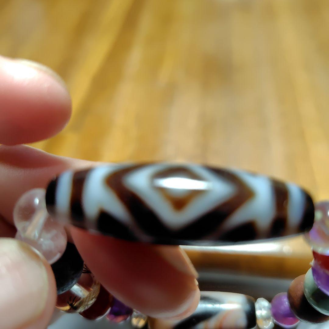 手作りカラフルビーズブレスレット