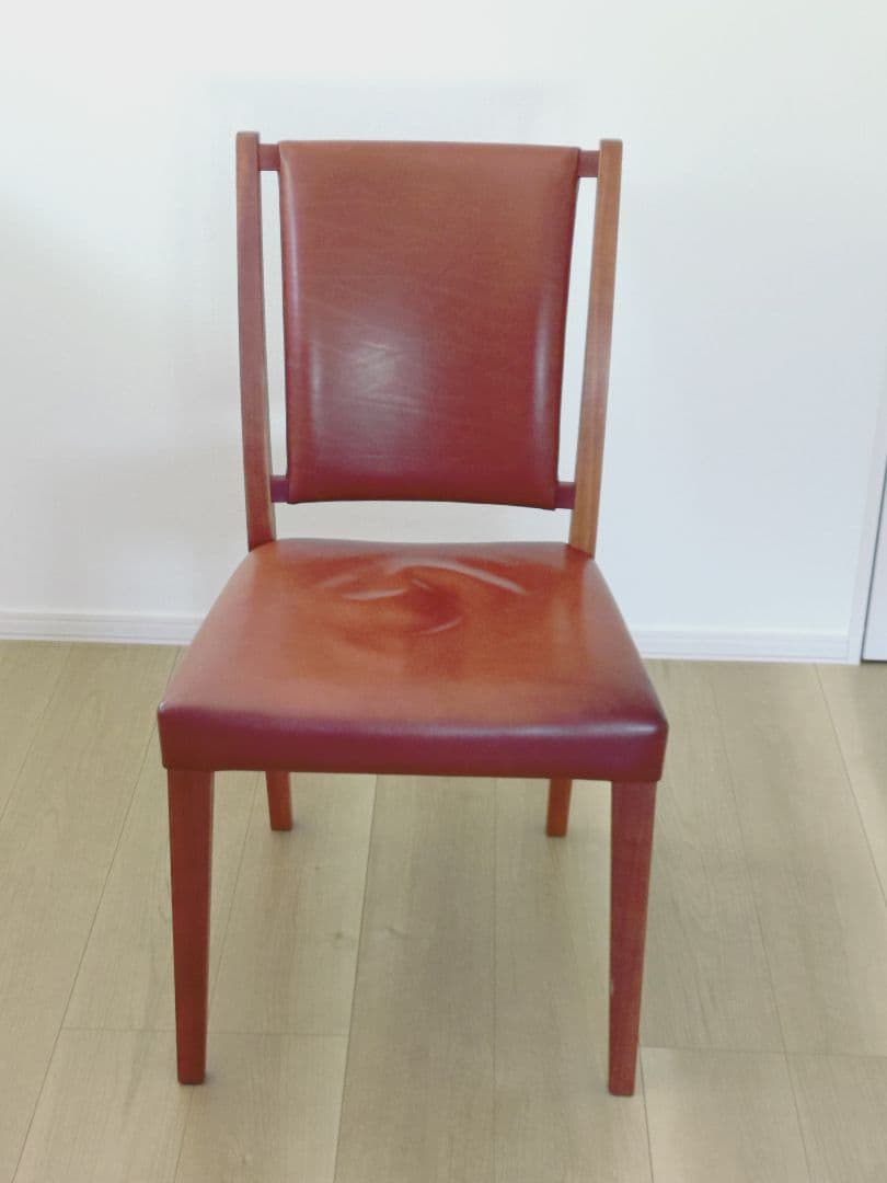 ウッドユウライクカンパニー　革張りチェア