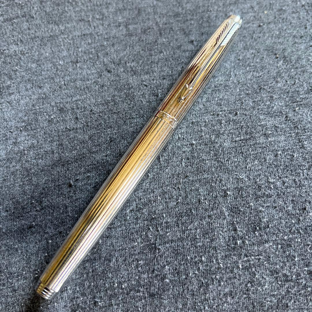 パーカー万年筆　シルバー刻印あり