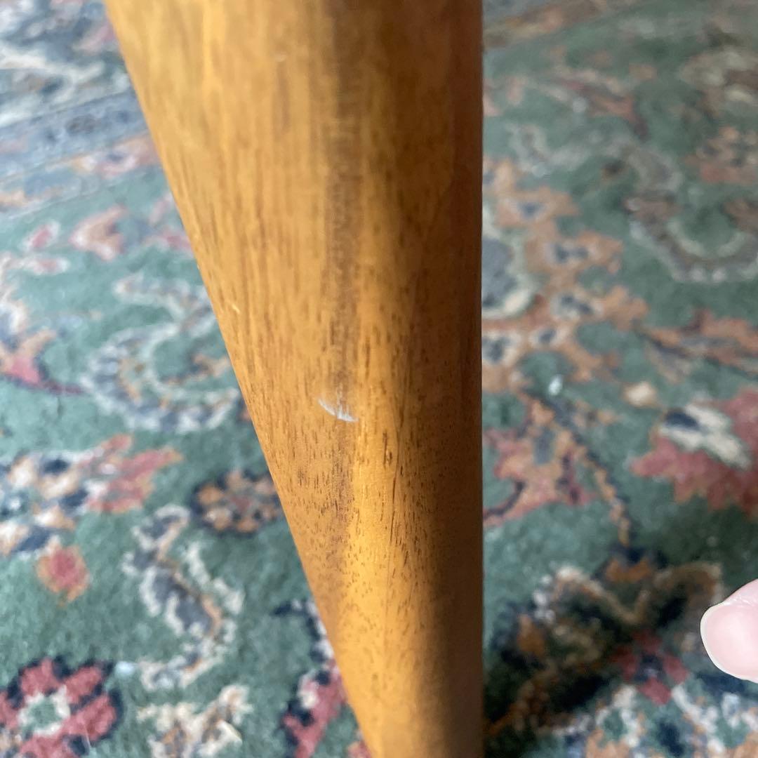 ①EDDA エッダ　ダイニングアームチェア　朝日木工加工　無垢材　1脚