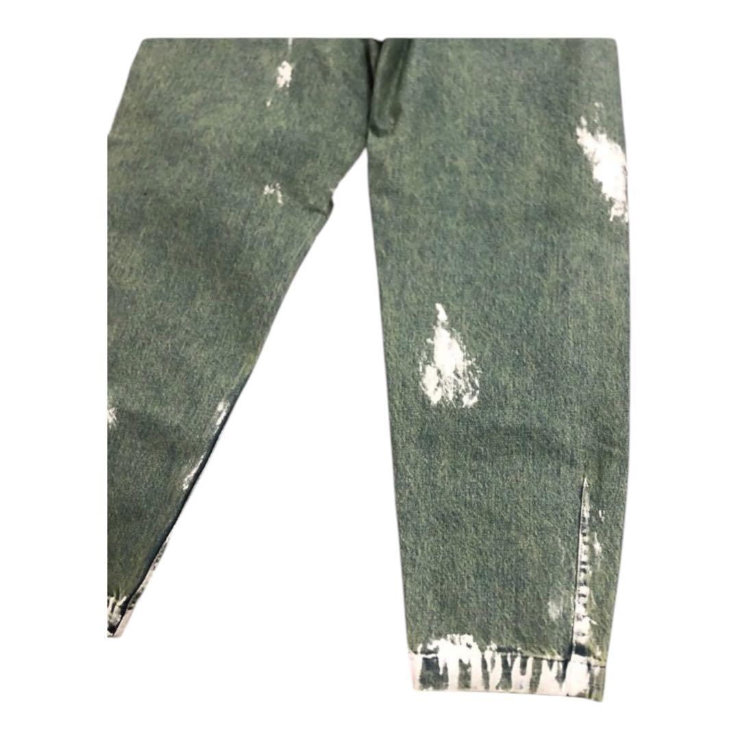 【美品】TANAKA CITYSHOP 別注 ペイントワイド デニム