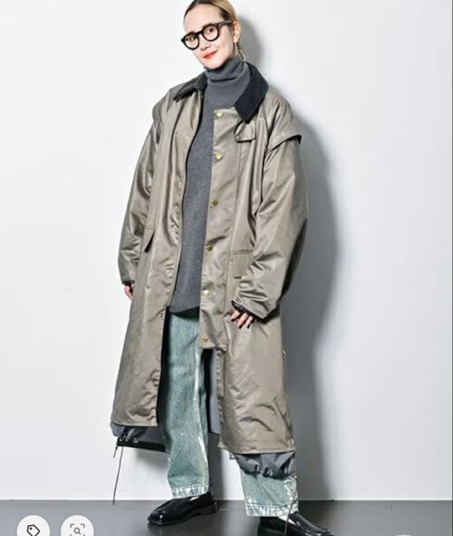 【美品】TANAKA CITYSHOP 別注 ペイントワイド デニム