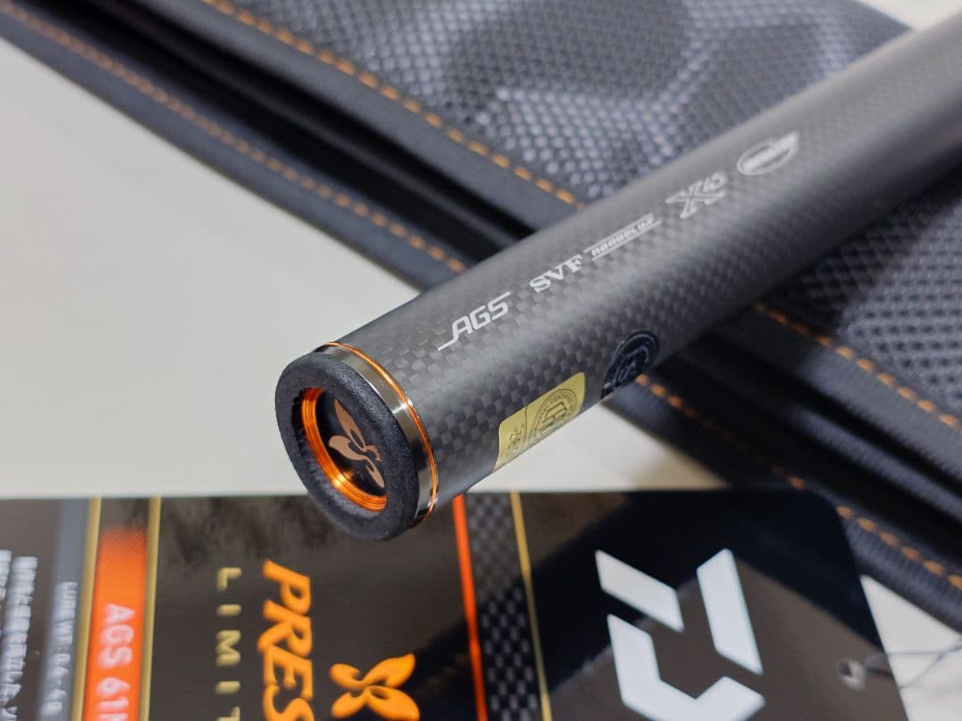 【美品】ダイワ プレッソ リミテッド AGS 61ML-S 保証書+レシート付