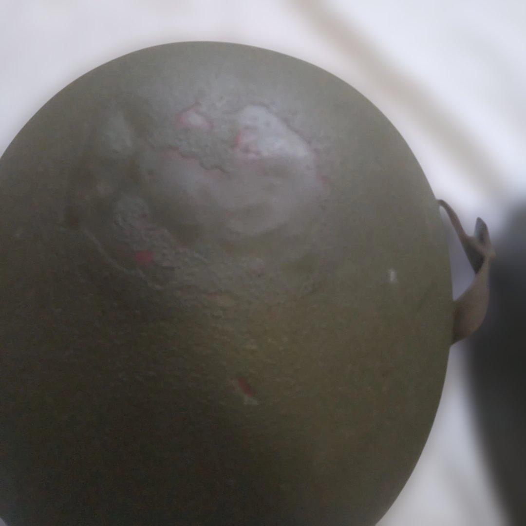 ベトナム戦争 M-1ヘルメットセット 中古品 装飾用胸像付き