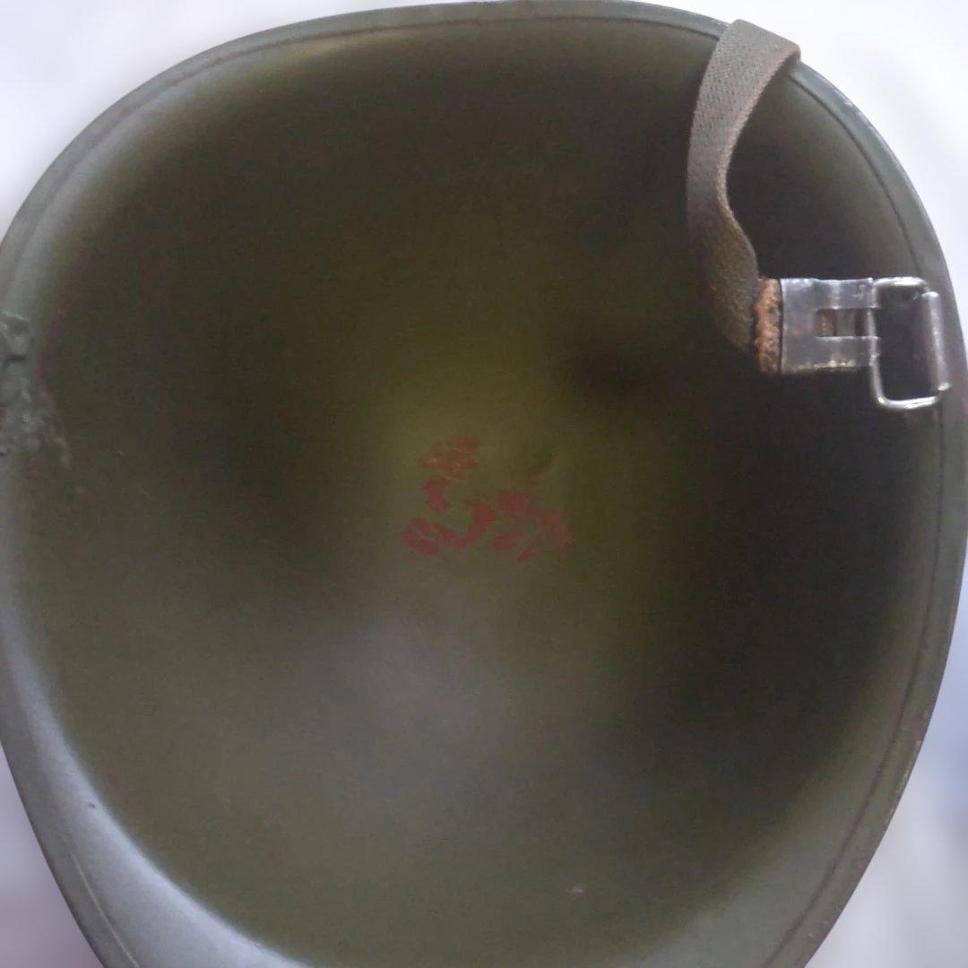 ベトナム戦争 M-1ヘルメットセット 中古品 装飾用胸像付き