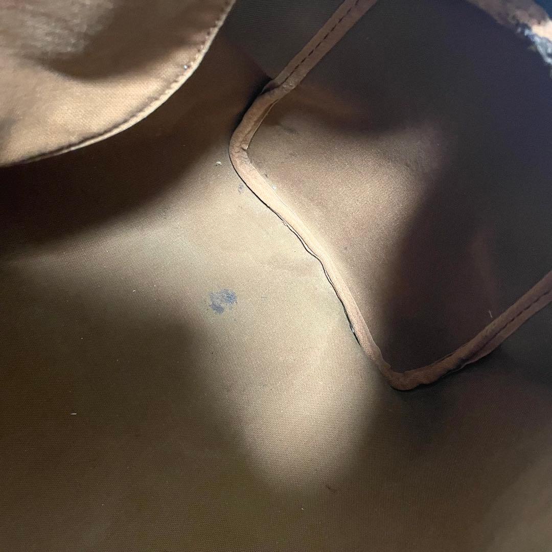 ルイヴィトン　ボストンバッグ　スピーディ35 モノグラム　ブラウン　ヌメ革　廃盤