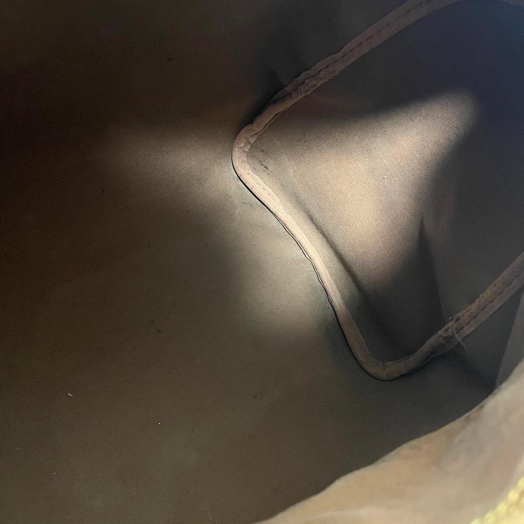 ルイヴィトン　ボストンバッグ　スピーディ35 モノグラム　ブラウン　ヌメ革　廃盤