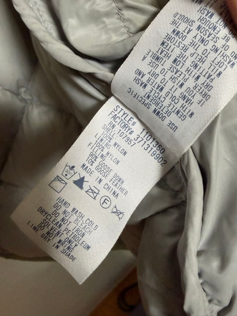 mont-bell ライトアルパインダウンジャケット レディース L ベージュ