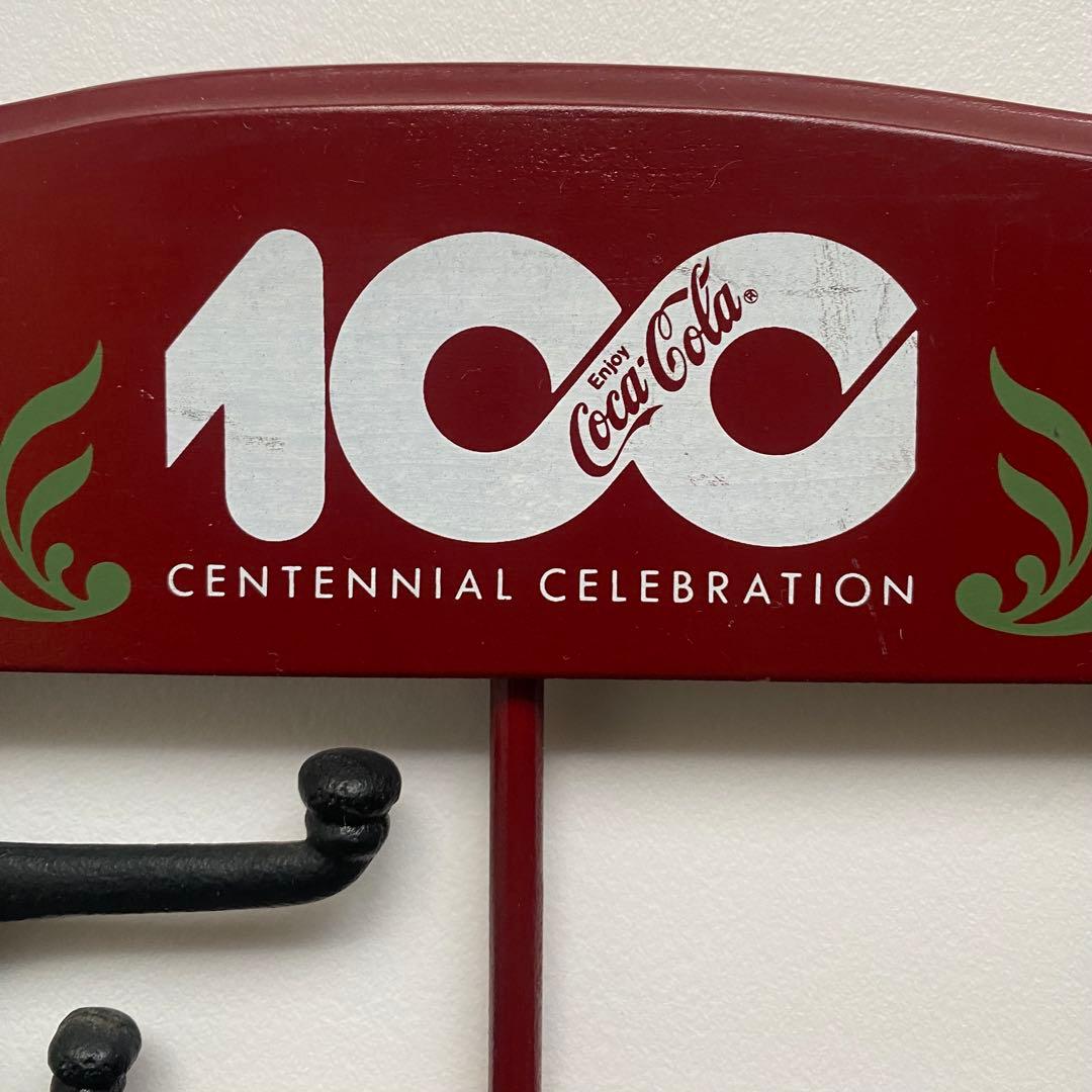 コカコーラ　100周年記念　ウォールフック コートラック　フック　壁掛けフック