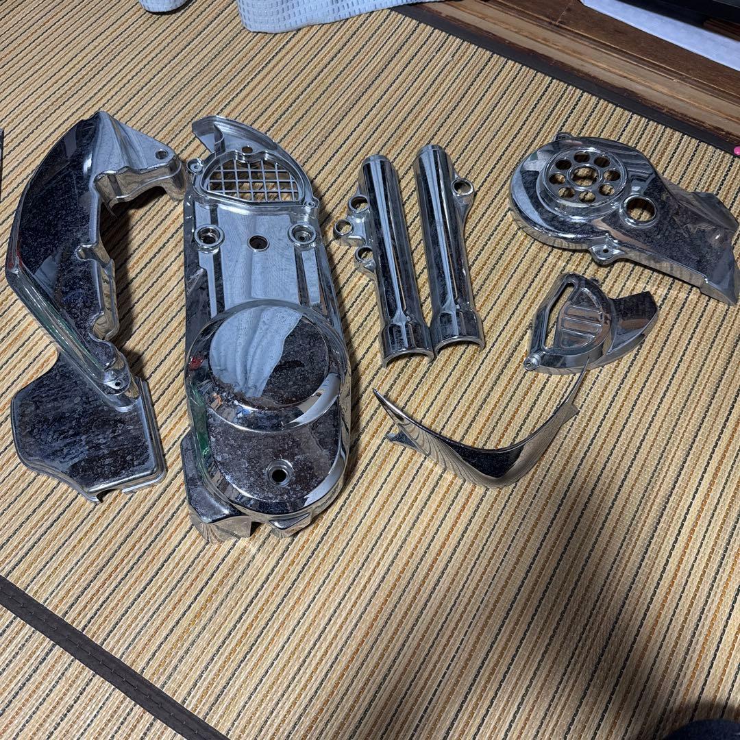 アドレスV125G メッキパーツ