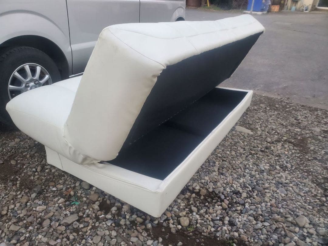 ①ソファベッド　送料設置無料