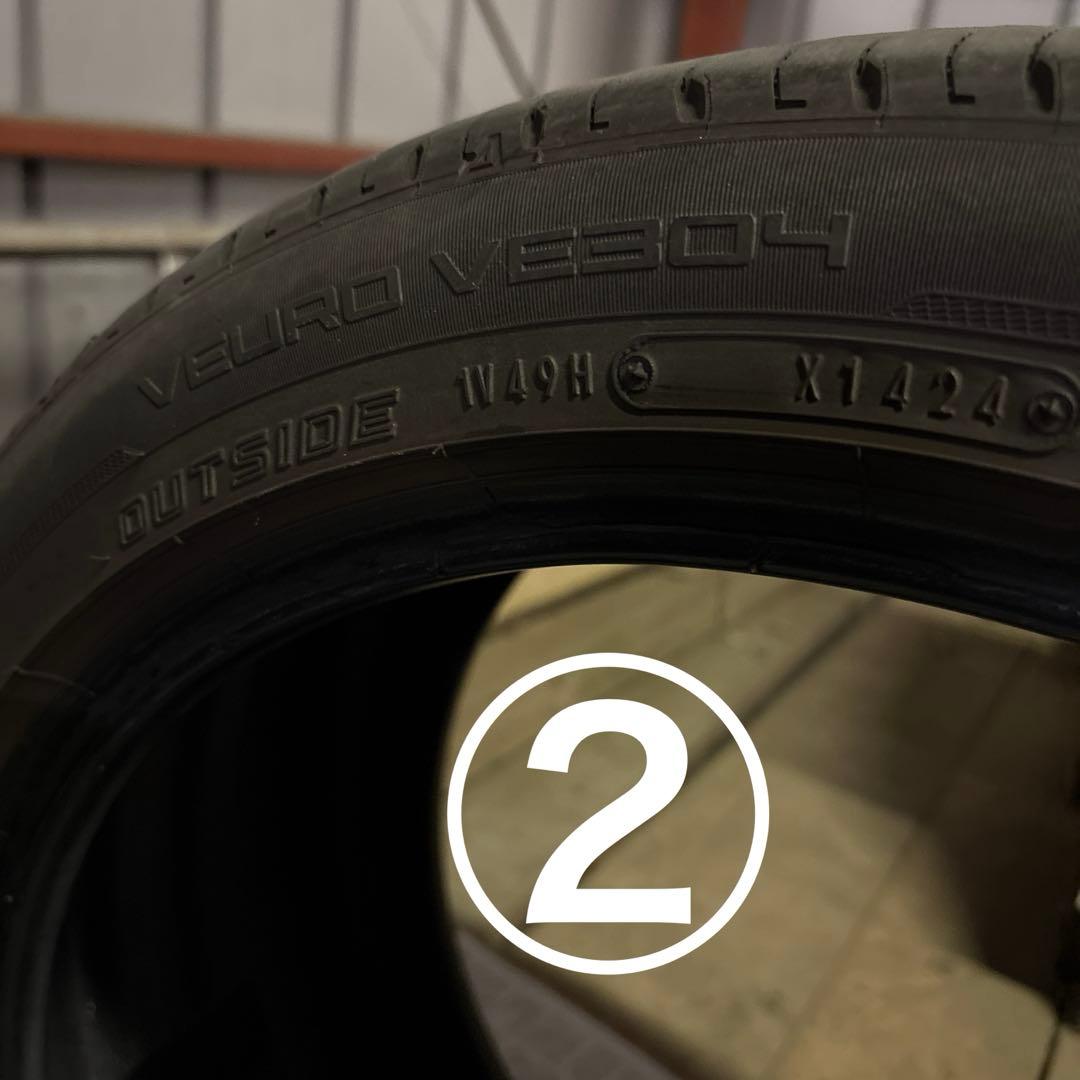 275/35 19インチ 2本 ダンロップ ビューロVE304