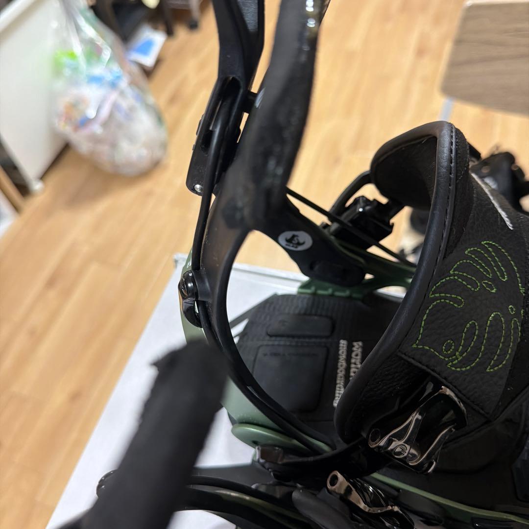 SP MOUNTAIN ビンディング ブラック/グリーン　ＳＰバインディング