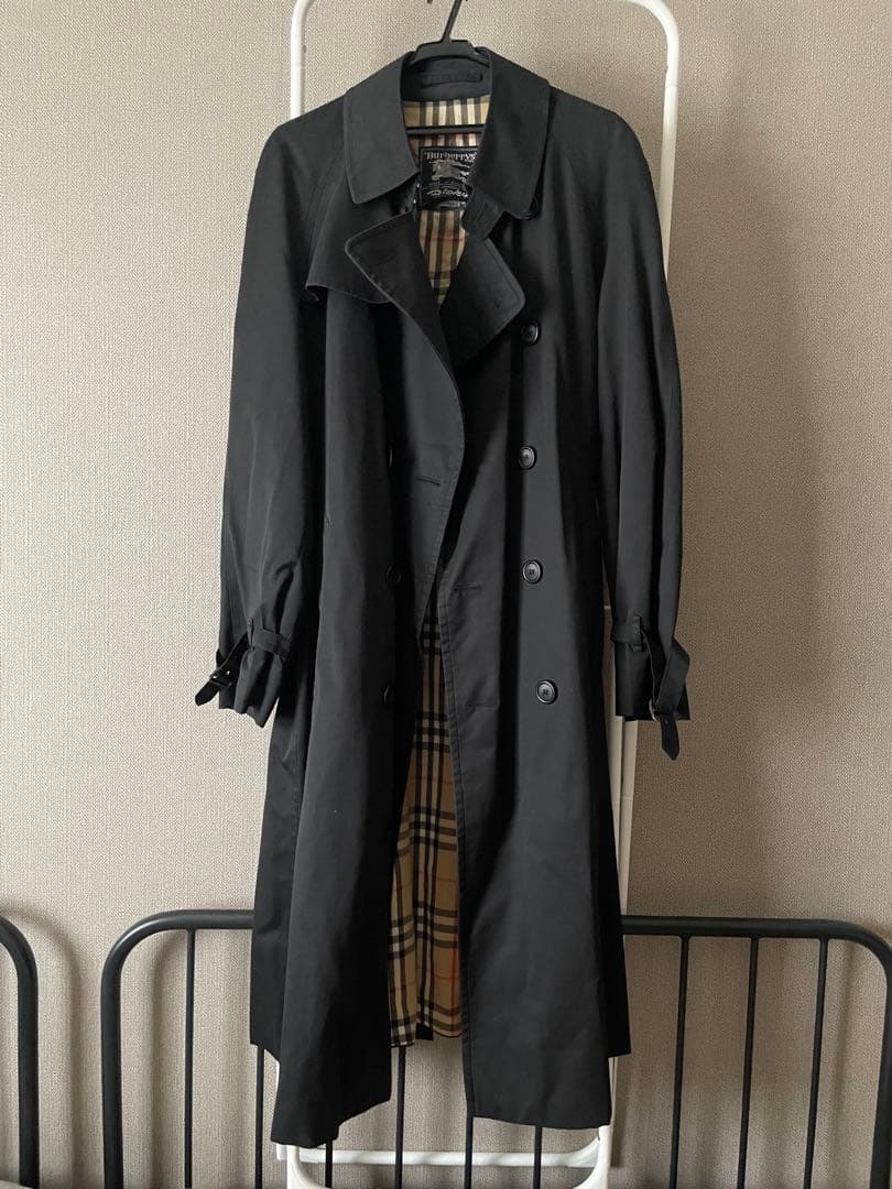 Burberrys ブラック 黒 トレンチコート
