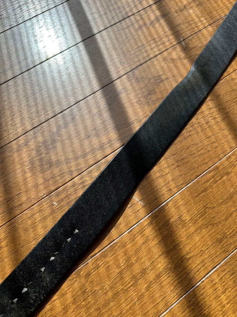 NUMBER (N)INE レザーベルト ピラミッドスタッズ W82-102cm