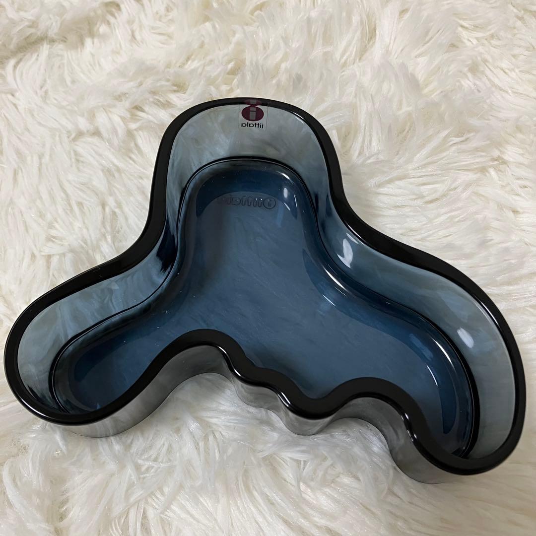  アンティークイッタラAlvarAalto ブルーベリーブルー