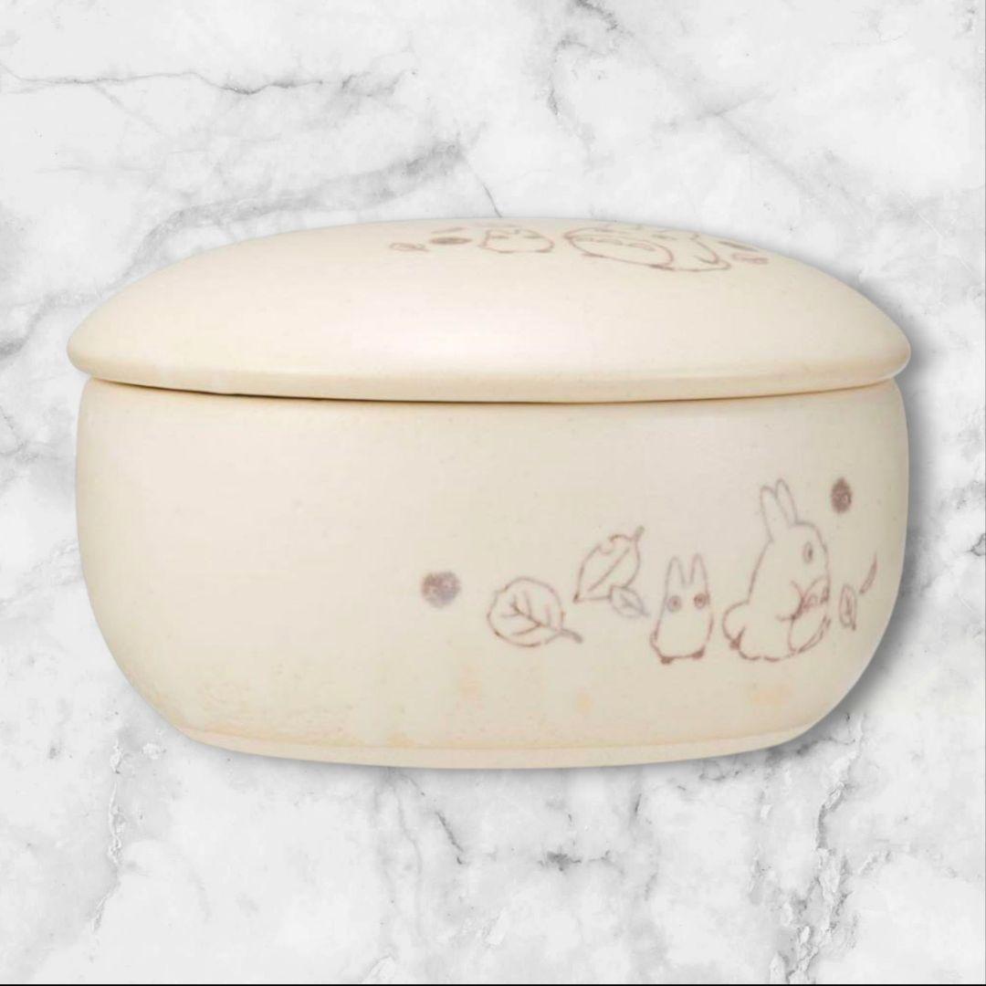 未使用　となりのトトロ おひつ 1合サイズ 食器 陶器 萬古焼 耐熱　レトロ