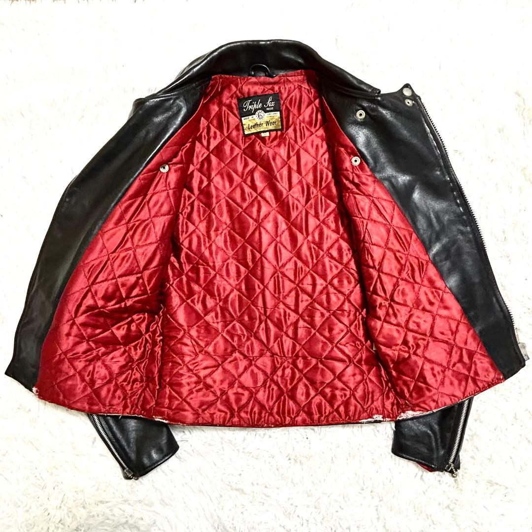 Triple Six トリプルシックス ライダース レザー 英国製 666