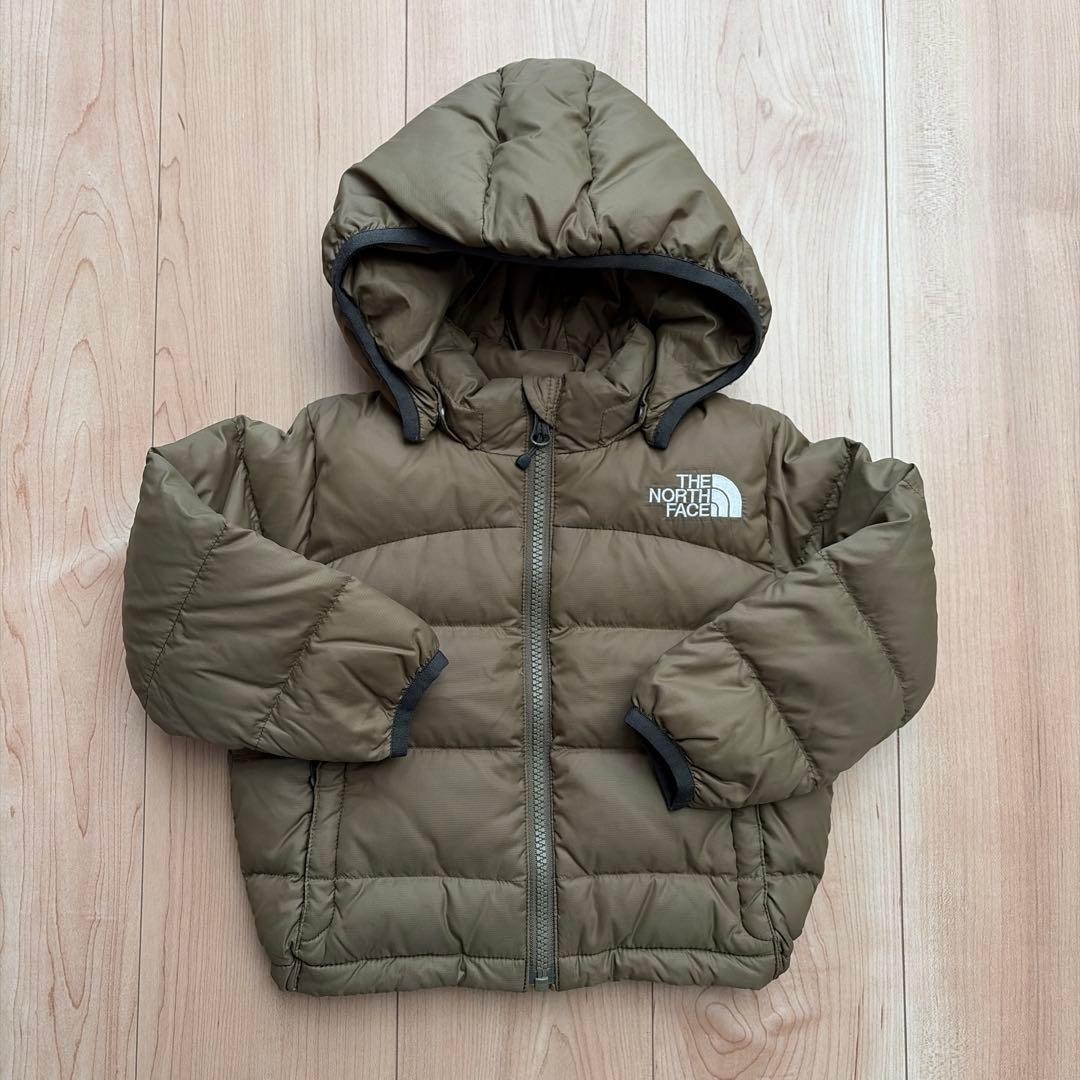 美品　THE NORTH FACE フード付きダウンジャケット 90