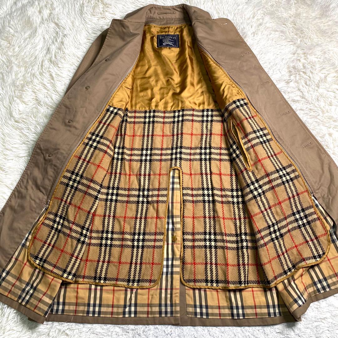 良品✨Burberry ステンカラーコート ライナー M ノバチェック ベージュ
