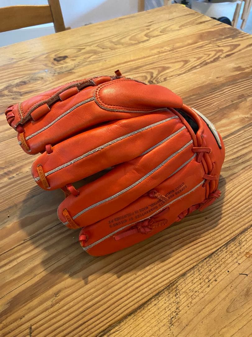 Mizuno Global Elite RG 少年用軟式グローブ オレンジ　美品