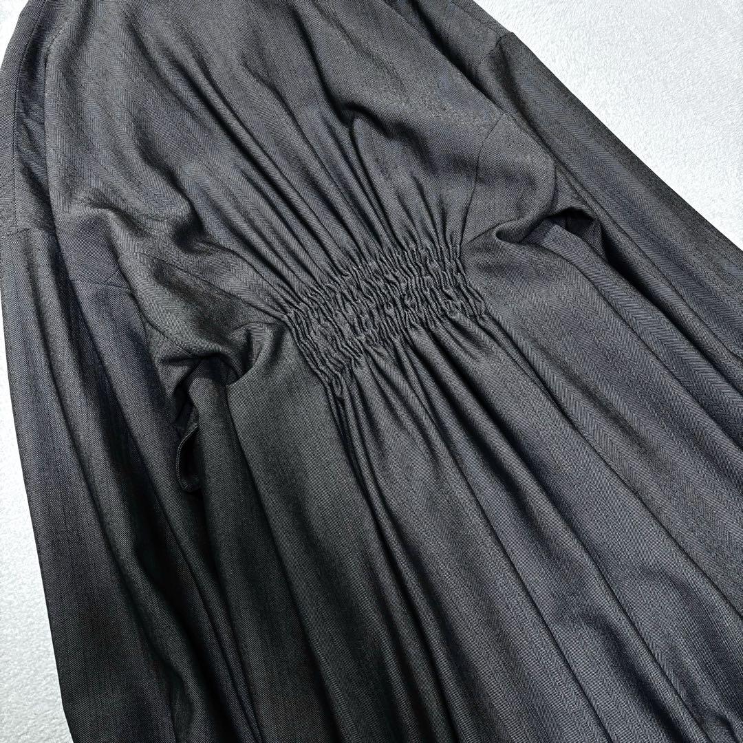 【美品】Ameri 2WAY HERRINGBONE JACKET DRESS