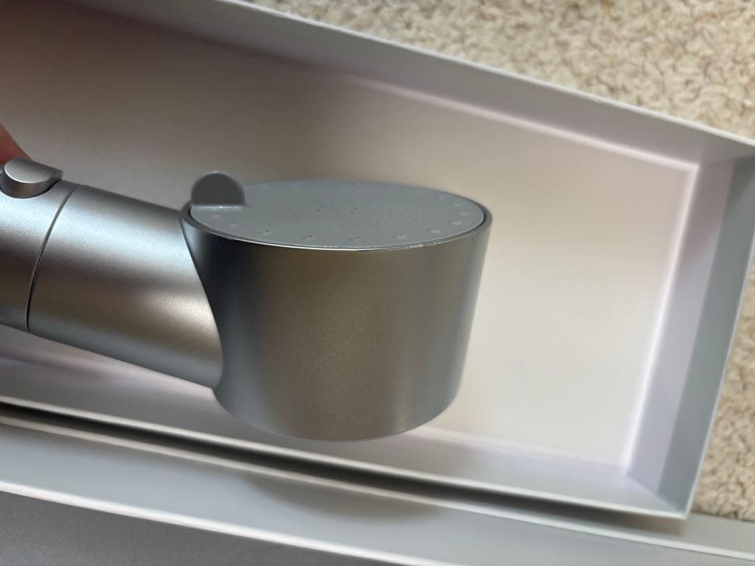 SALONIA シャワーヘッド ファインバブルクリア サロニア　シルバー