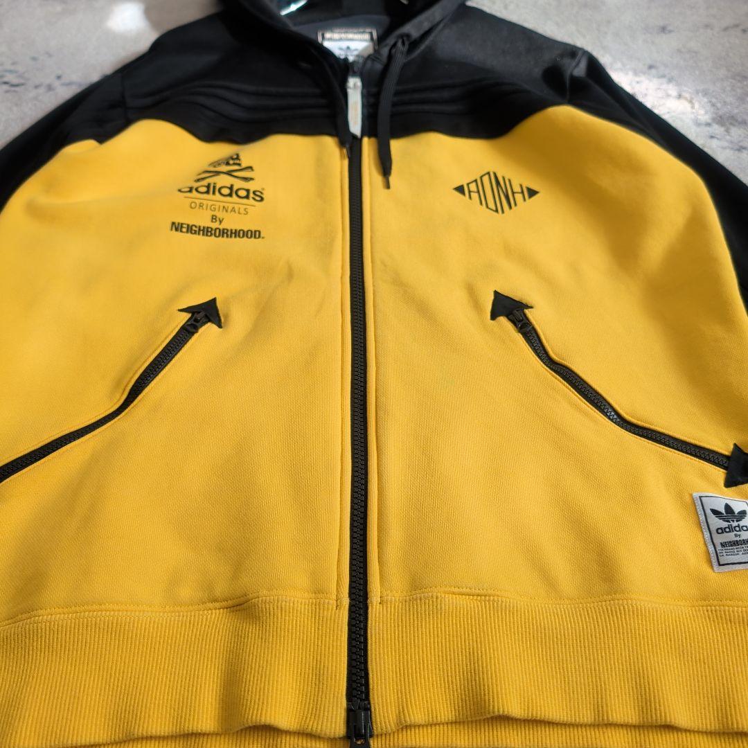 希少サイズ アディダス × ネイバーフッド コラボ パーカー フルジップ XL