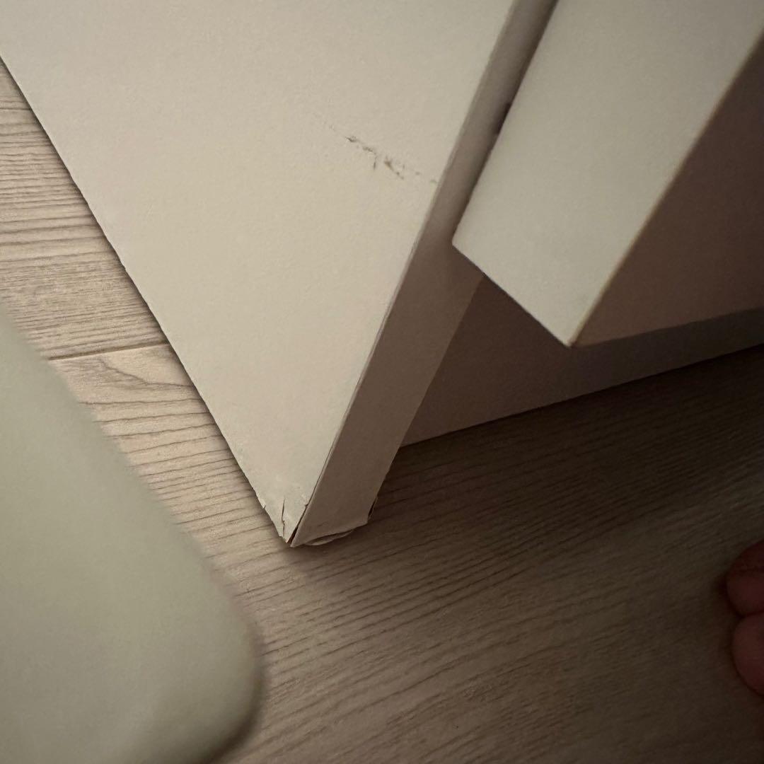 【価格変更】IKEA マルム　チェスト　4段　ガラストップ付き