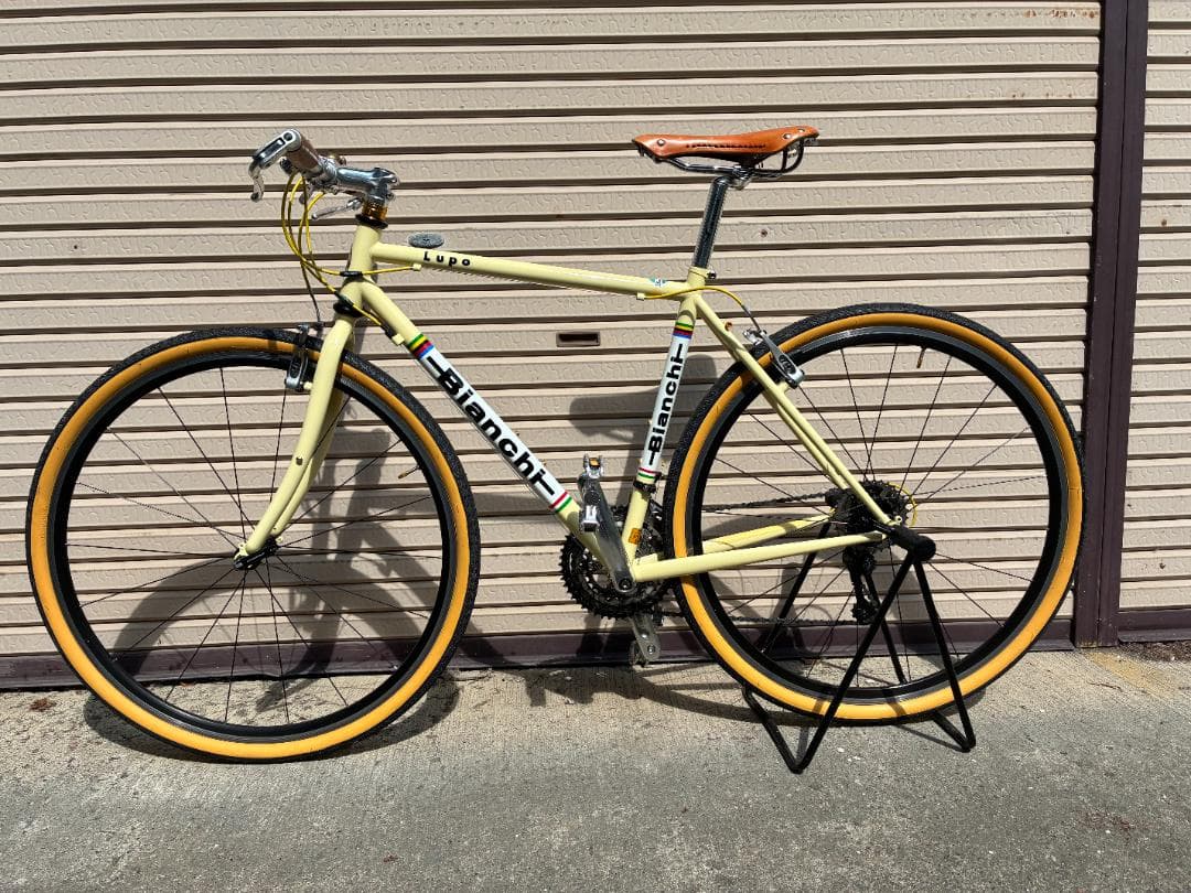 Bianchi Lupo 2013 クロスバイク イエロー サイズ50