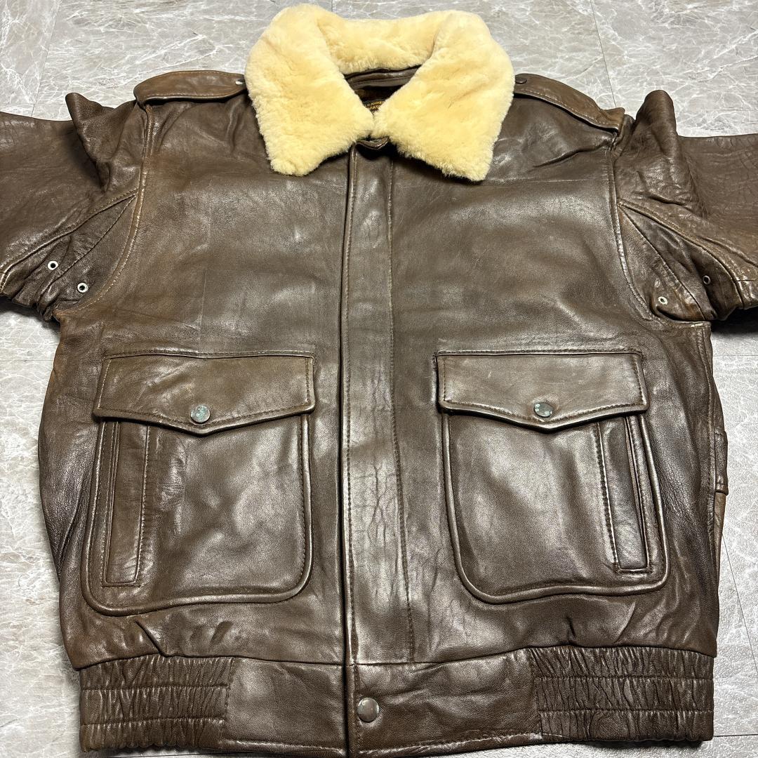 名作 G1 AeroCraft USA Flight Jacket 42 ボア付