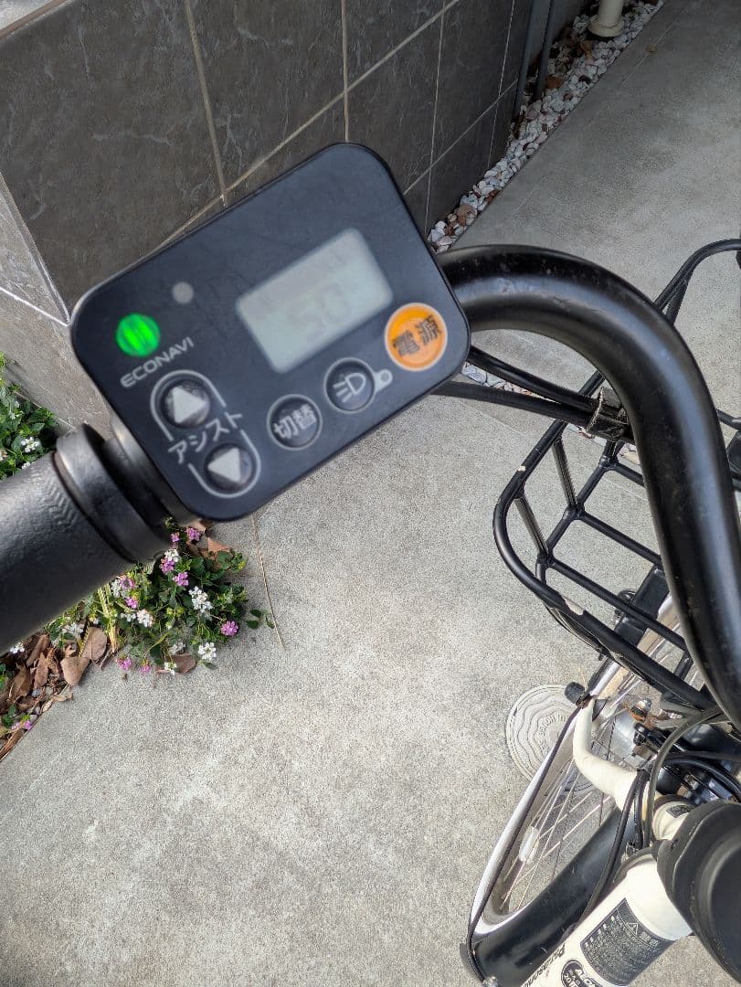 電動アシスト自転車 ホワイト