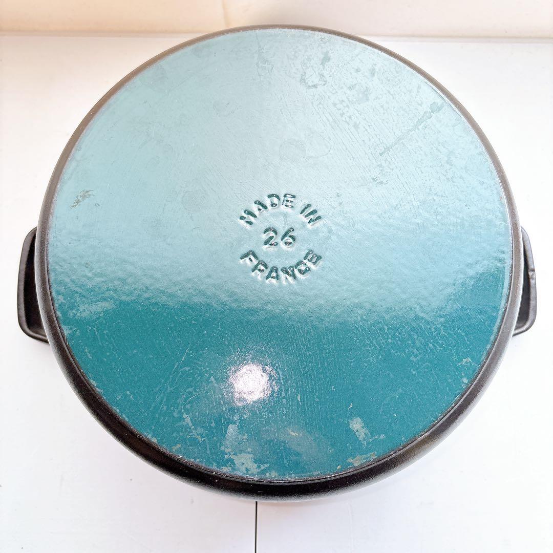 STAUB ストウブ LA COCOTTE ラウンド ブラック 26cm