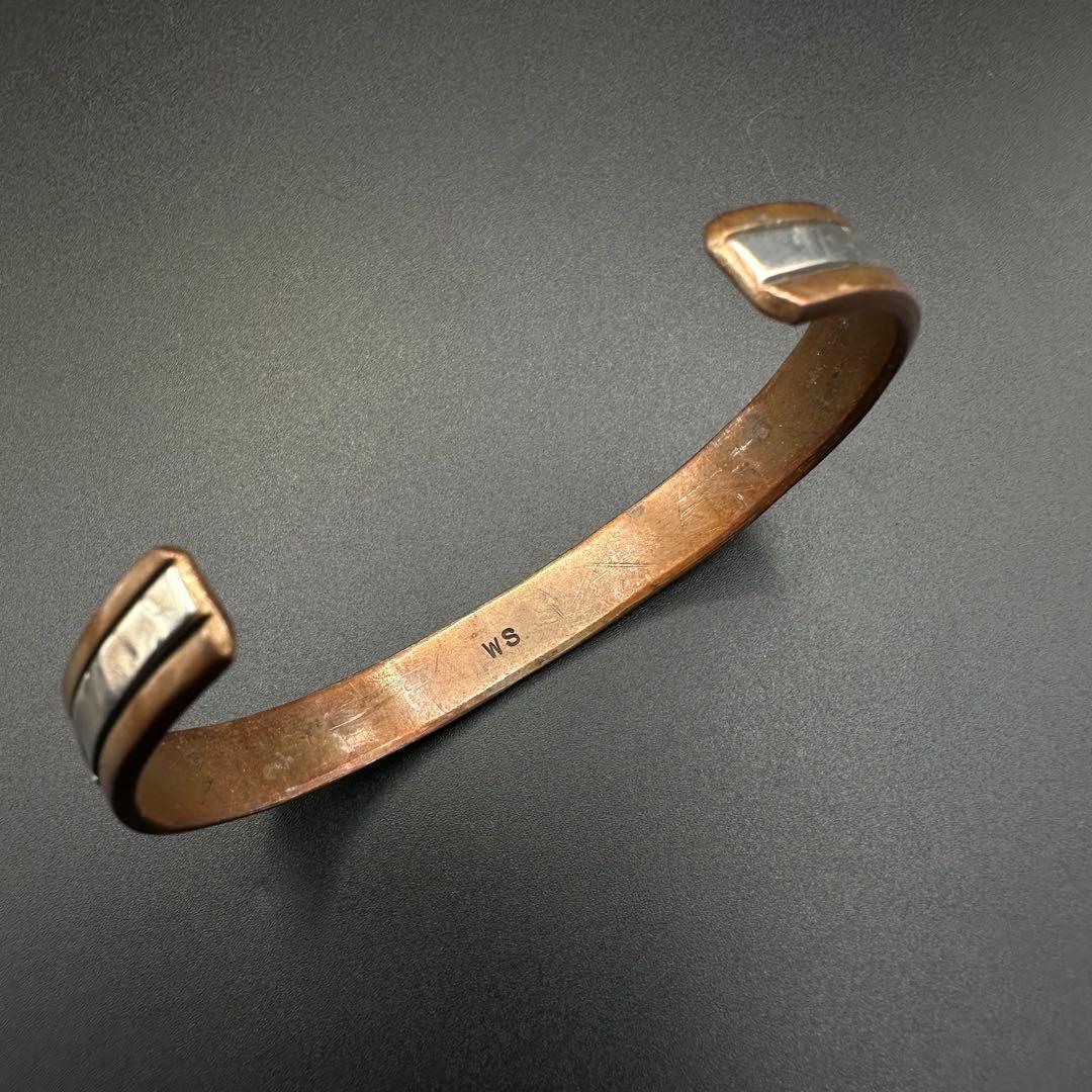 Navajo Wylie Secatero 脱着可スタンプワーク　バングル