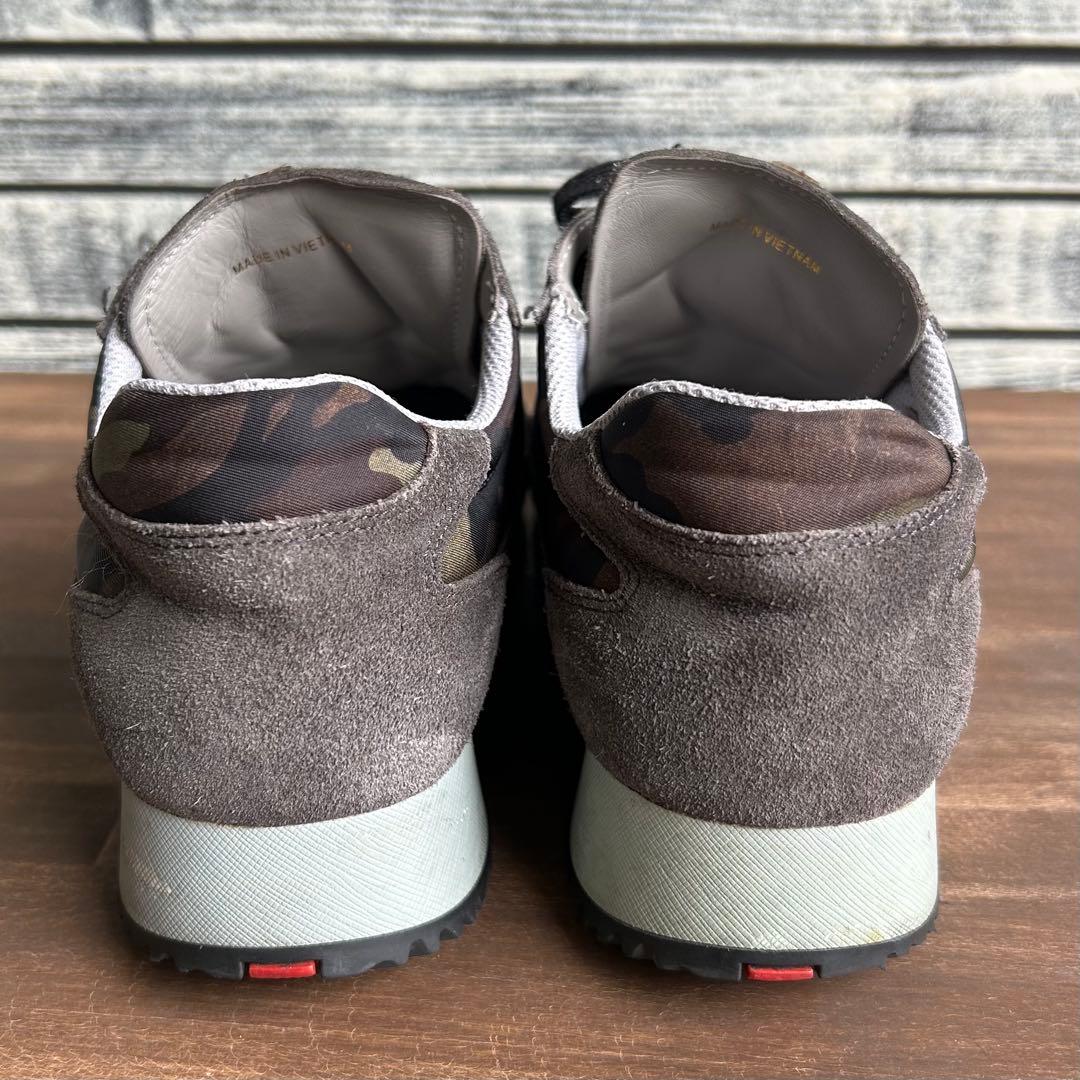 PRADA プラダ　カモフラージュ スエード スニーカー 24.0cmイタリア製