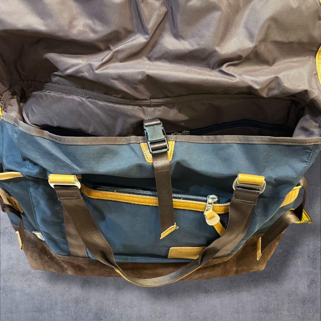 【極美品】masterpiece メッセンジャートートバッグ 2way 大容量