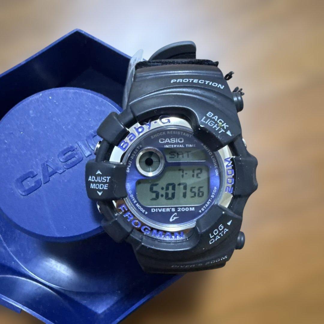 絶版希少 カシオ Baby-G フロッグマン BGW-100-1AJF